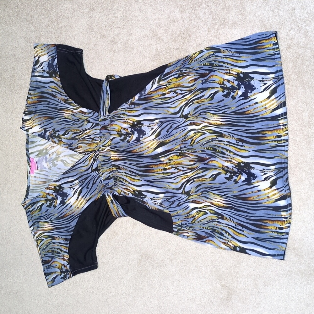 Animal Print Dress / She's Cool Dress with Pockets